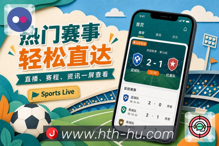 华体会App亮点展示：完整赛事服务、赛程比分、资讯提醒与社区互动